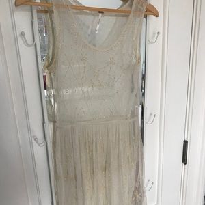 Free people mesh dress, great condition